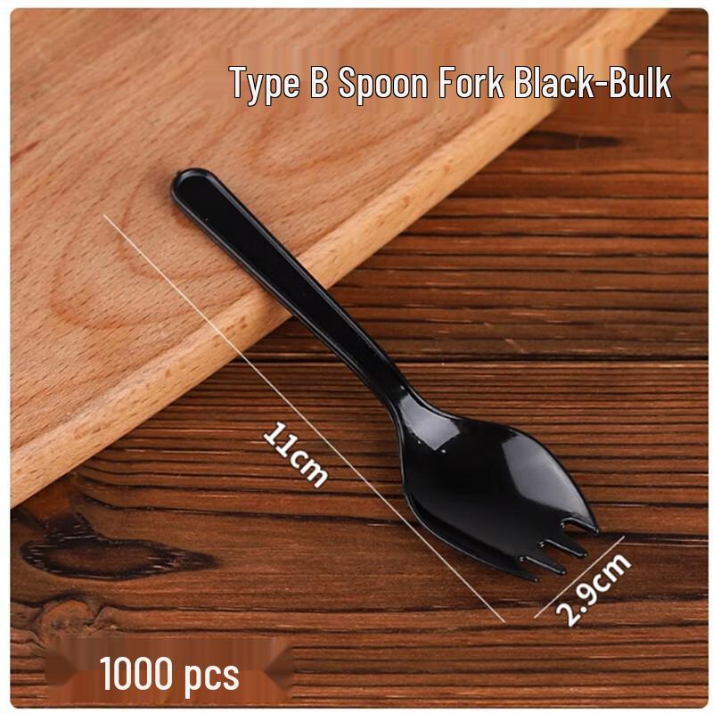 Sheng Bilai Disposable Plastic Fork Spoons