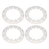 Coprimozzo Decorativo Protezione Cerchione Tappo Cerchione Copertura in Plastica Ruota da 8 Pollici Pneumatici per ATV Go-Kart Dune Buggy Quad 4 Ruote Veicolo