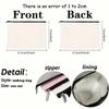 Trendy Large Capacity Zipper Pouch Simple Modern Durable Cosmetic Bag Travel Accessories Gift