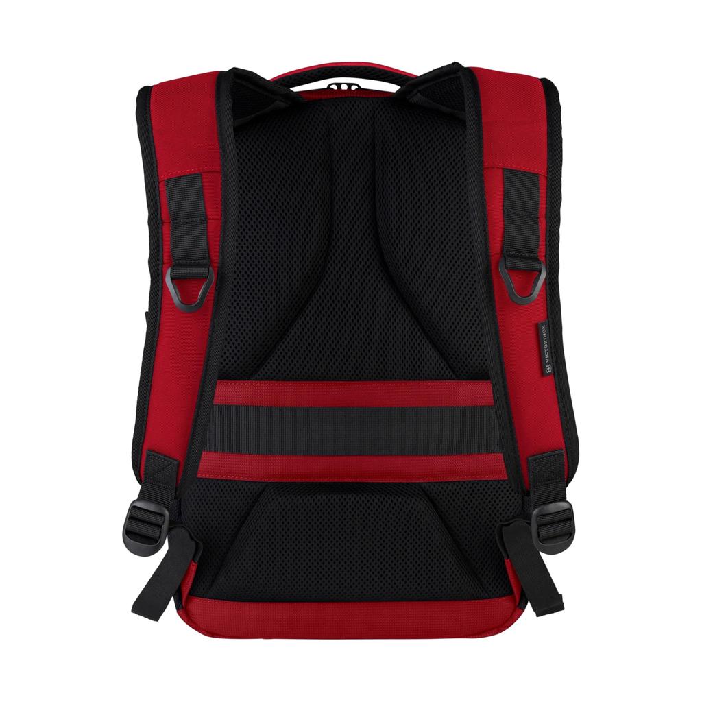 Victorinox Vx Sport EVO Compact 20L with Laptop Bottle and Trolley Red Backpack, Multifunctional, Capacity, 16-inch Sleeve, Holder, Sleeve, (Product