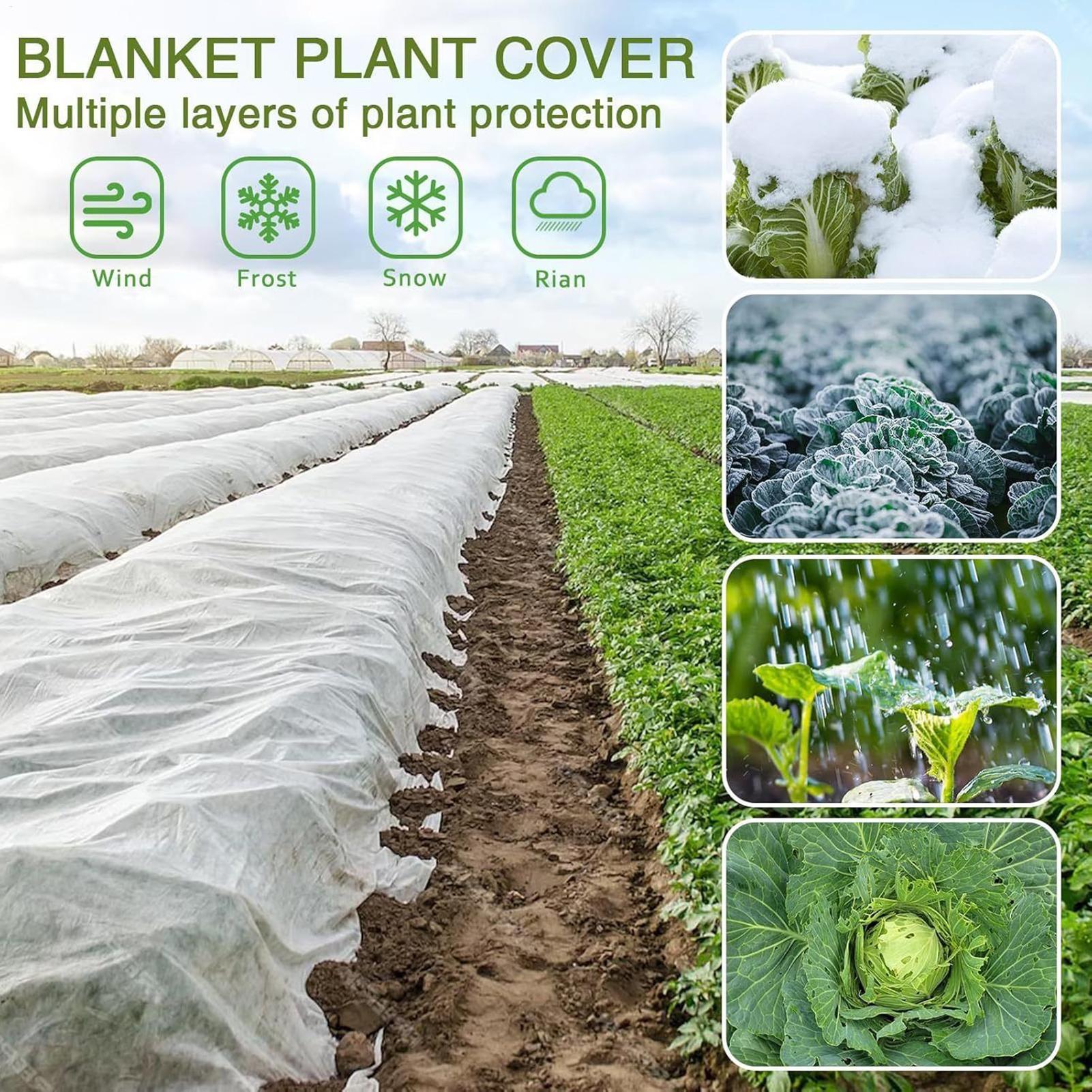 

Frost Cloths For Outdoor Plants 10X30FT Plant Covers For Winter Cloth Fabric Covering For Vegetable Garden Gardening Freeze China Mainland