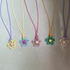 Floral Necklace Adjustable Strap Hollow Flower Charm Clavicle Chain Personalized Flower Chocker Necklace Jewelry