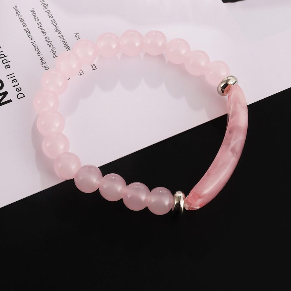 Rose Quartz Bracelet, Jewelry for Daily Wear