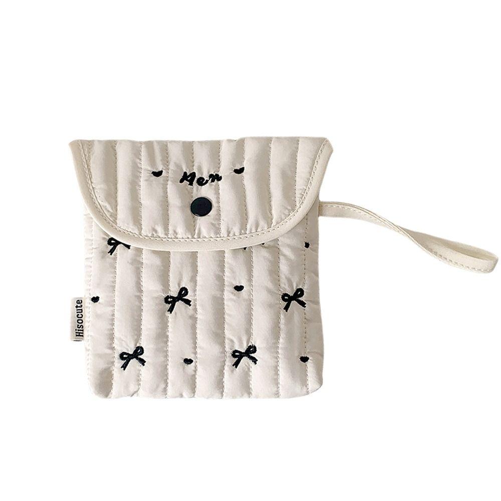 Large Capacity Sanitary Napkin Storage Bag Menstruation Towel Storage Small Storage Bag  Women