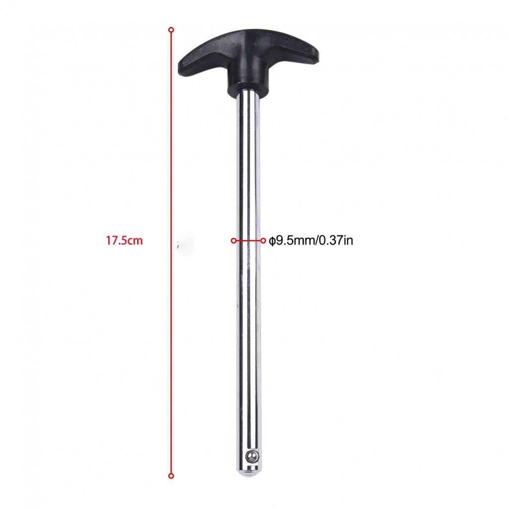 Gym Pin Weight Stack Pin 18.5cm Length 9.5mm Diameter High-strength Steel