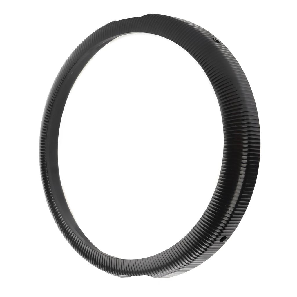 7in Scheinwerfer Zierring Motorrad Scheinwerferschutz Blende Abdeckung Dekoration CNC Aluminiumlegierung Passend für TouringSchwarz