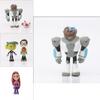 Set di 6 Mini Figure Teen Titans Go di Qualità Premium Per Collezionisti