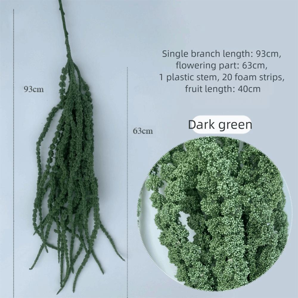 Flerfärgad Konstgjord Hängande Växt Prydnad Hängande Lång Tofs Blomma Gåva