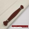 Brown Leather Handle for European Modern Cabinets and Wardrobes