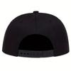 Flame Embroidery Baseball Caps Polyester Snapback Baseball Hat Unisex Punk Hat  Street Dance