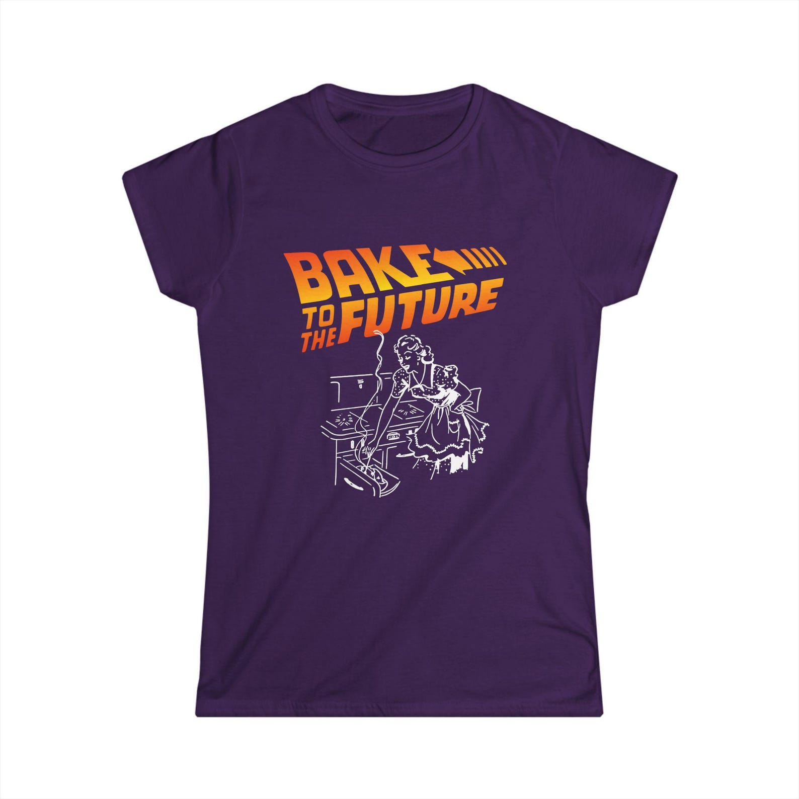Women s Softstyle Tee Bake to the Future Tee M