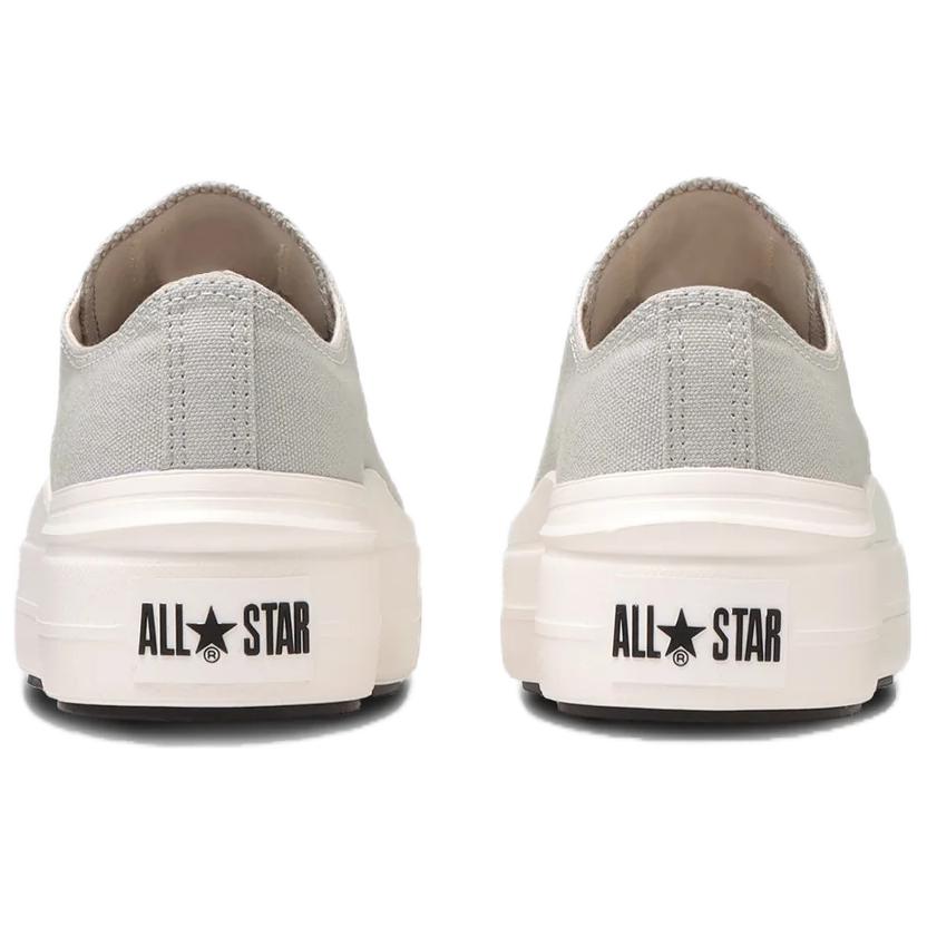 Converse All Star Light Plts 2 Ox Comfortable Versatile Low Top Canvas Shoes Women Sneakers Gray 31312532-215