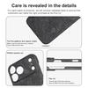 YTF-Carbon Suitable for iPhone 17 Promax Forged Carbon Fiber Phone Case, Apple 17 Pro Ultra-Thin Half Pack Protective Case