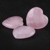 4 Pieces   Quartz   Hrt Shape Carved Decoration Romantic Stone Suitable for Expressing Love for Lovers