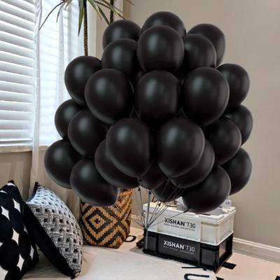 10/20 uds Amarillo Morado Negro Blanco Gris Globo de Látex Decoración Fiesta de Cumpleaños Baño de Bebé Decoración de Globos para Boda Aniversario
