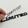 New 3D Metal Chrome Car Styling Logo LIMITED Emblem Badge Limited Edition Trunk Body Sticker Decal Fender Emblem Auto Accessory