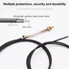 Premium Drum Brake Cable - Wear-Resistant, Flexible, Compatible with Most 2-Wheel Vehicles, Long-Lasting Brake Performance