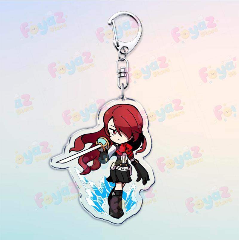 Popular Cartoon Operatives Characters Keychain Accessories Bag Keyrings Jewelry Fans Womens Fans Freinds Gifts