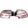 Car External Rearview Mirror Cover Cap TrimCompatible with Ford Maverick 2022-2024 Door External Side Rearview Mirror Protection Cover Moulding