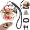 Crystal Ball Video Player 3D Memory Orb Personalized Digital Memory Display DIY Christmas and Valentine's Day Anniversary Gift