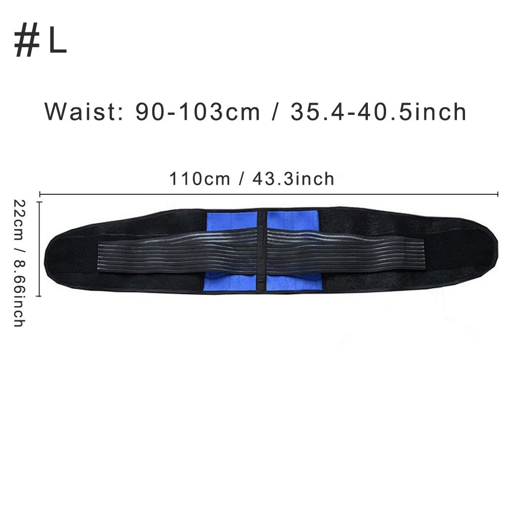 M-6Xl Posture Back Support Belt for Women Men Elastic Waist Corset Sports Lumbar Brace Large Size