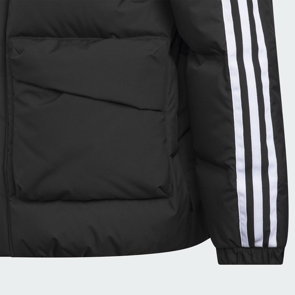 Adidas Originals Windproof Long Sleeve Hooded Down Jacket Kids outerwear KC5388