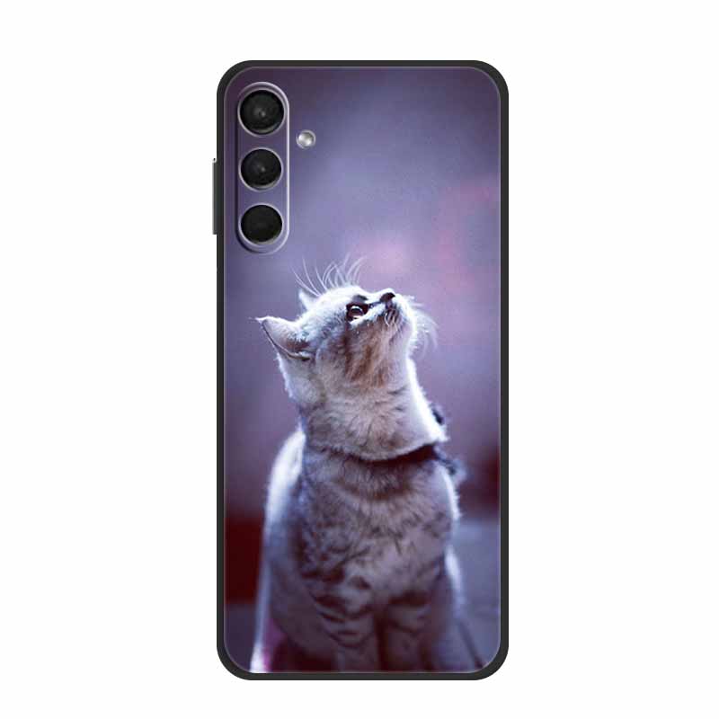 For Samsung Galaxy A25 5G Case Animals TPU Silicone Soft Back Cover Phone Cases for SamsungA25 6.5" Protective Wolf Cool Bumper