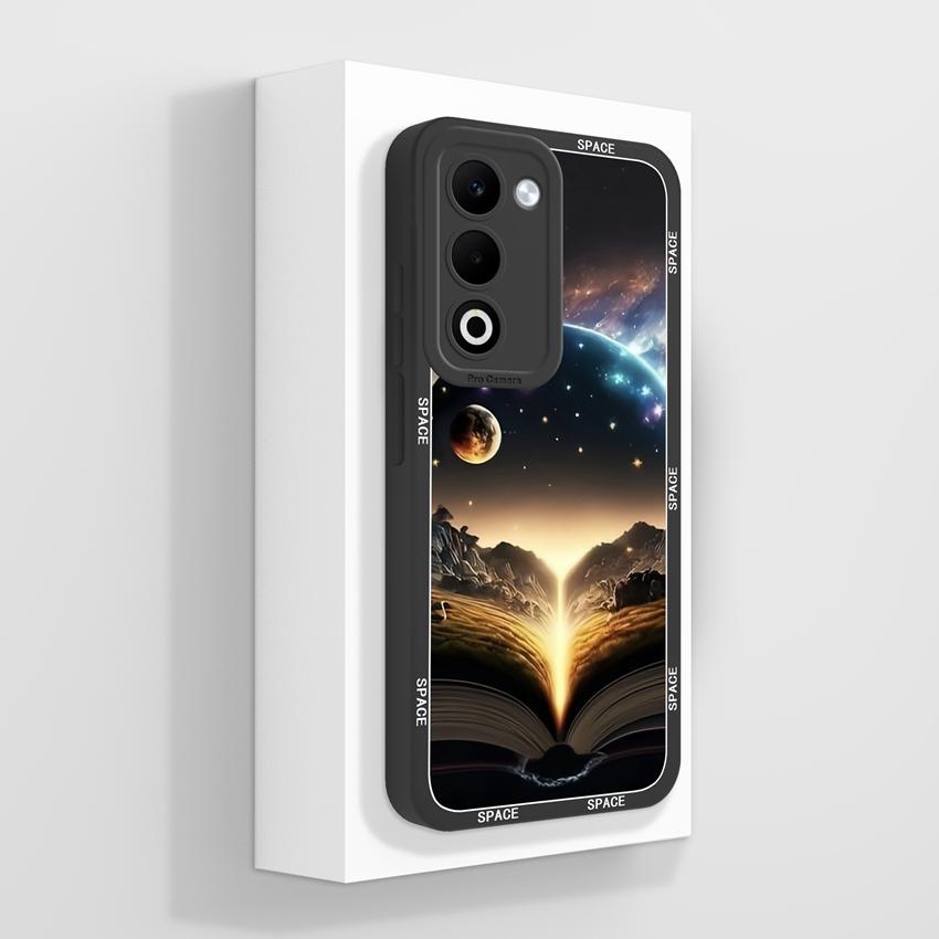 For Oppo A5 A5x A3x Realme C71 C75 Luxury Shockproof Phone Covers Cute Cartoon Cat Pattern Liquid Silicone Anti Slip Protective Shell For Oppo Housing