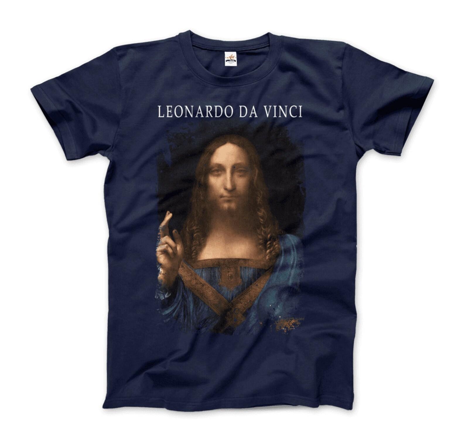 Leonardo Da Vinci, Salvator Mundi, 1499~1510 Artwork T-Shirt S