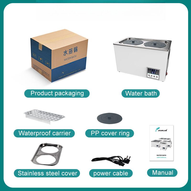 Laboratory Constant Temperature Water Bath Digital Display Heater 360° Three-dimensiona Circulation Heating Thermostat Tank