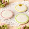 Silicone Resin Tray Mold With Floral Rims Design For Handmade Crafts Jewelry Dishes And Home Decors