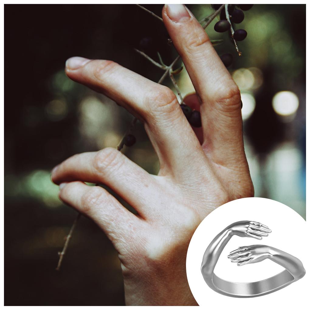 Vintage offener Ring, verstellbar, Verlobungsring, Hochzeitsring, Gastgeschenk, Paarring, Knöchelring, Handschmuck, personalisierte Geschenke, Accessoires