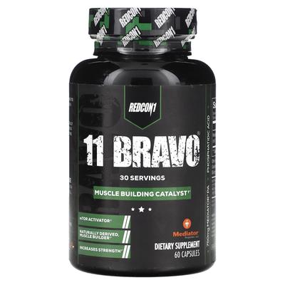 11 Bravo, Muscle Building Catalyst, 60 Capsules