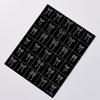 Minimalist Butterfly Bowknot Nail Stickers - Self-Adhesive, No Glue, Trendy INS/Douyin/Xiaohongshu Style