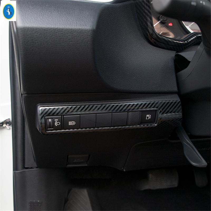 Stainless Steel For Toyota Corolla  - 2024 E210 Auto Head Lamp Light Switch Headlight Control Decor Panel Trim Accessories