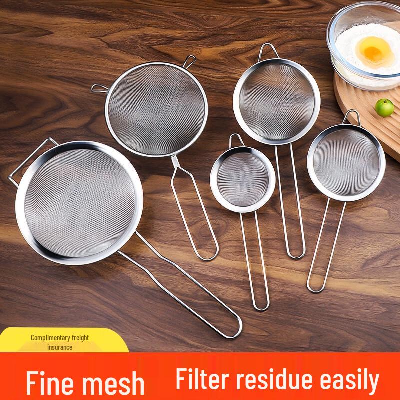 Thickened Single Handle Flour Sieve