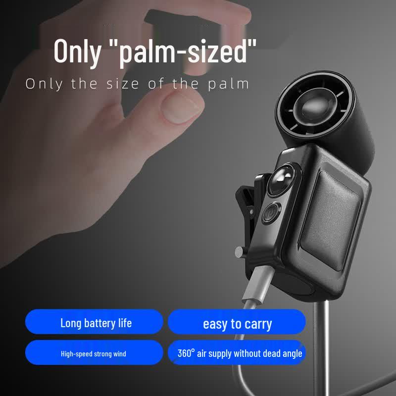 Portable Mini Handheld Clip-on Fan