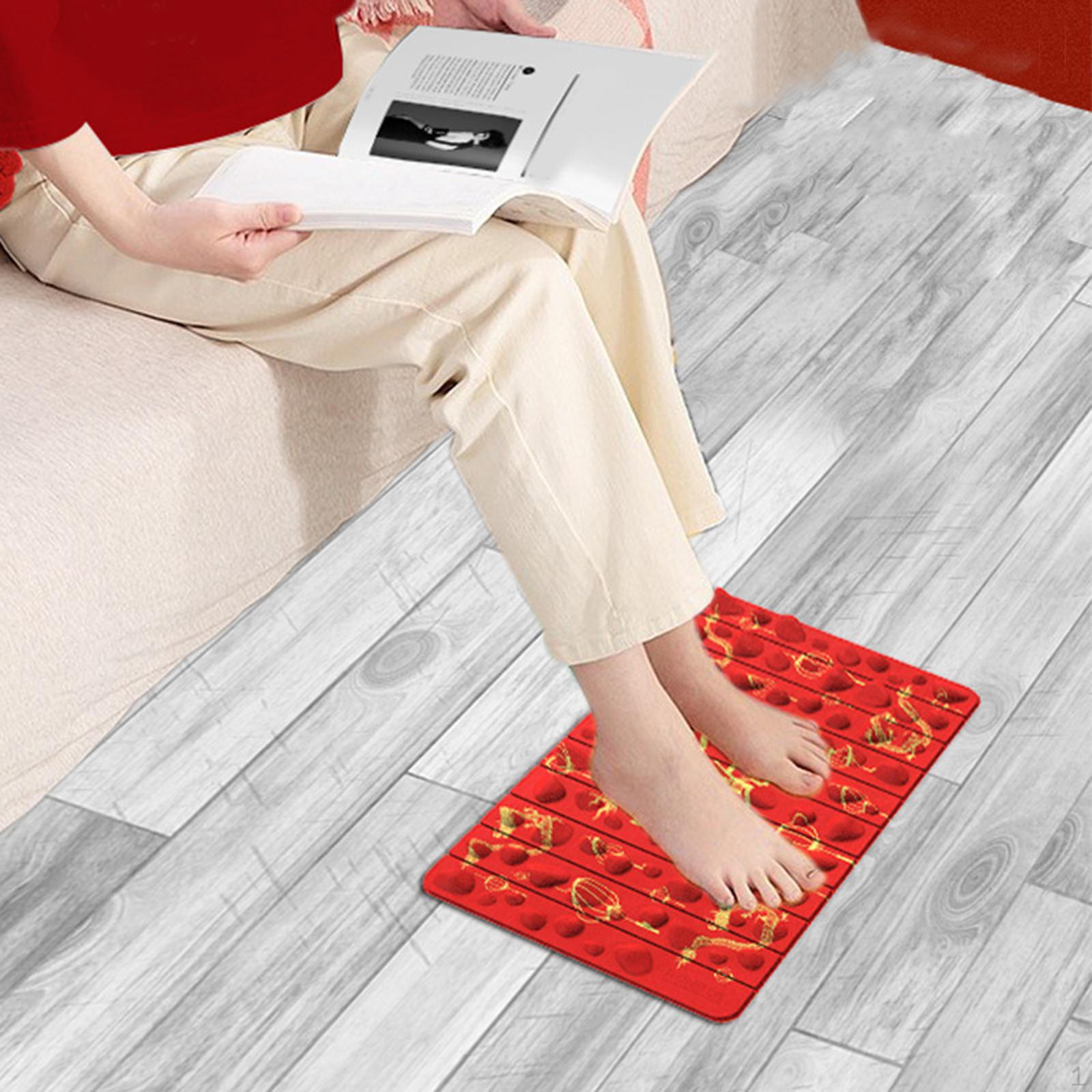 

Коврики для массажа ног Акупрессурный коврик для ног Акупунктурная ванна красный