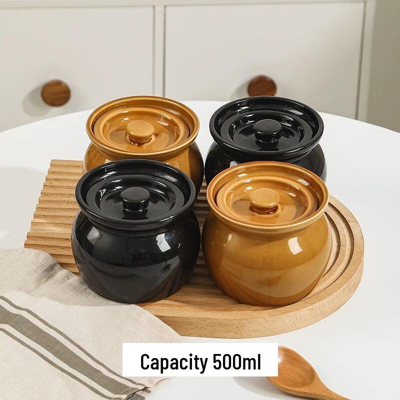 Chinese Ceramic Double Boiler Stew Pot Standard