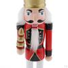 /Soldier Nutcracker Traditional in Uniform, Collectible Music Box Festive christmas
