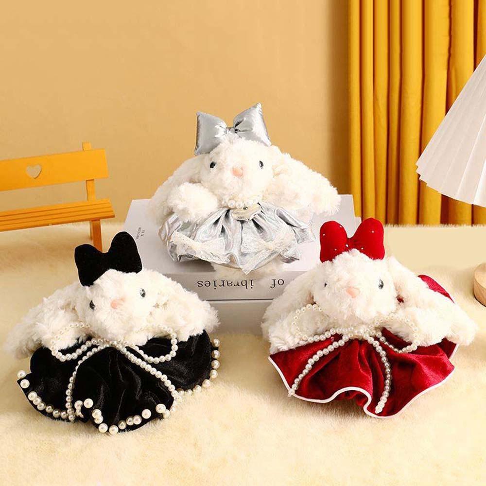 

Plush Stuffed Plush Rabbit Keychain Drooping Ear Rabbit Pendant Bag Hanging StyleB