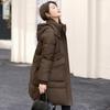 Stile Nuovo Invernale Cappotto di Cotone Donna Lunghezza Media Taglia Grande Vita Larga Giacca Imbottita in Cotone Giacca Imbottita in Cotone