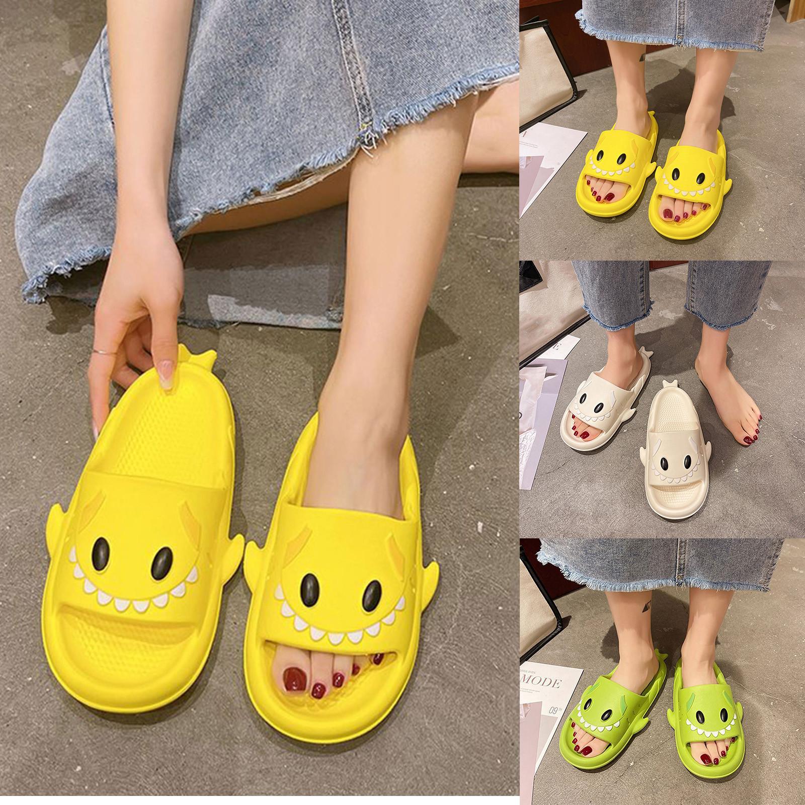 

Летняя модная домашняя женская обувь, однотонные тапочки для ванной комнаты с толстой подошвой