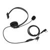 2Pin Walkie Talkie Headset Sponge Earpad Headphones PPT Microphone for Baofeng UV 5R BF 888S