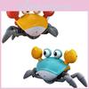 Interactive Electric Music Crab Toy With Obstacle Avoidance And Lights