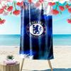 Chelsea F Print Beach Towel, Large Soft Quick Dry Towel for Beach Camping Swimming