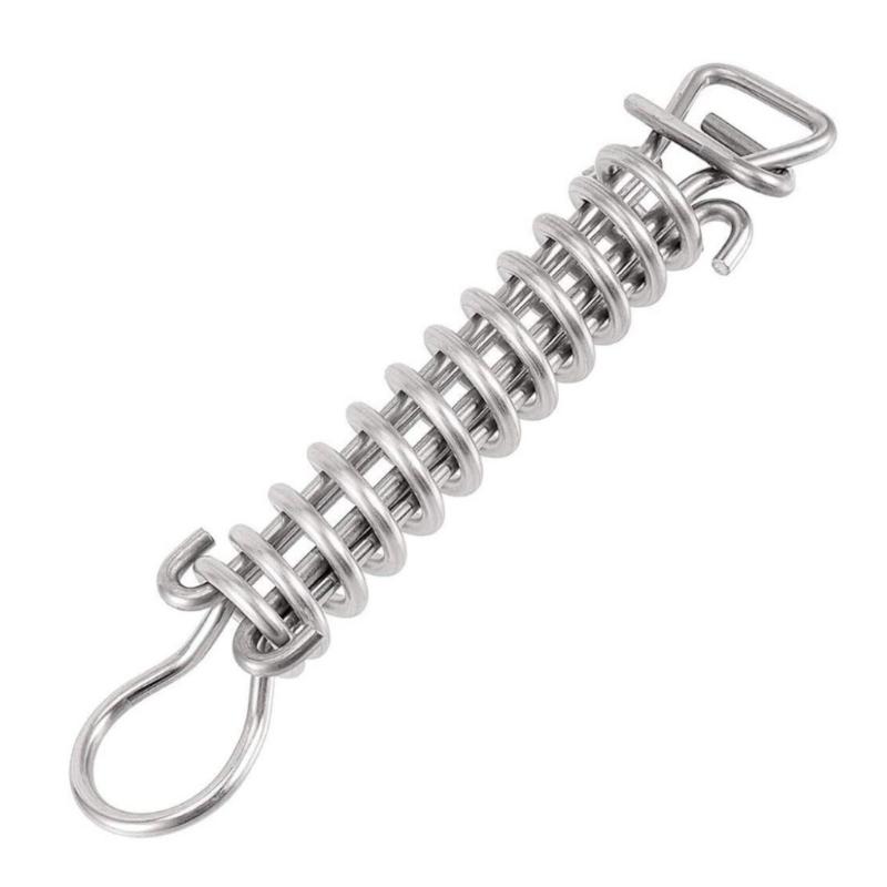 Heavy Type Pool Winterization Spring With Stainless Steel Construction and Protective Sleeve D Rings Plug