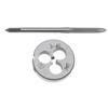 Die Set Tap Silver Threading Tool HSS Hand Tap Drill Set Right-Hand Thread 5-40 for unc Cutting Tools Hand Tool