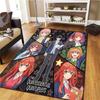The Quintessential Quintuplets Carpet Rug For Living Room Bedroom Home Sofa Decoration Kids Play Nonslip Floor Mat