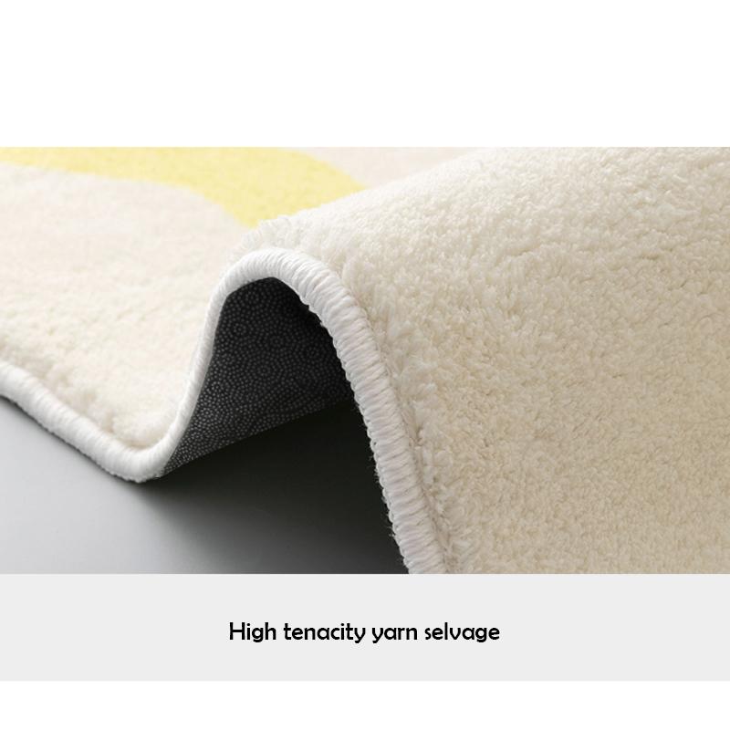 Minimalist Large Area Living Room Carpet Modern Decoration Home Plush Non-slip Rug 200x300cm Thickening Floor Mat Washable Tapis